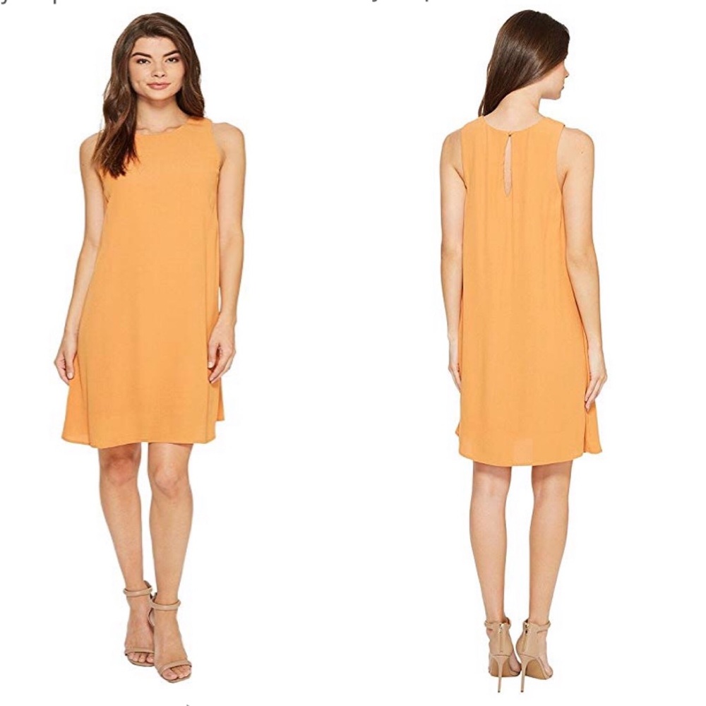Kensie Dainty Crepe Sleeveless Dress Small
